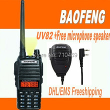DHL Freeship+Baofeng UV 82 Walkie-Talkie Pofung UV-82 uv82 5W FM Radio amateur 128CH VHF+UHF VOX Dual Band 2 Way Radio+microphon 2024 - buy cheap