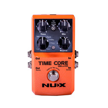 NUX Time Core Deluxe Multi Delay Guitar Effect Pedal 7 Delay Types with Looper Lock Stereo Connection Guitar Effects Accessories 2024 - buy cheap