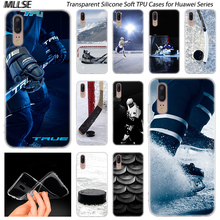 HotI Love ICE Hockey Мягкий силиконовый чехол для Huawei P30 P20 P10 P9 P8 Lite 2017 P30 P20 Pro Mini P Smart 2019 Plus Модный чехол 2024 - купить недорого
