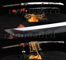 Японский самурайский меч катана, Высокоуглеродистая сталь 1095 2024 - купить недорого