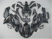 Kit de carenado de motocicleta, juego completo de carenado de plástico ABS negro para KAWASAKI Ninja ZX6R 07 08 ZX6R 636 2007 2008 + 7 regalos SC10 2024 - compra barato