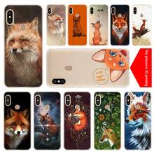 Anime fox funny foxs lovely cute Silicone Clear Case For Xiaomi Redmi Note 10 9 8 7 6 5 Pro Max 9T 8T 10S 9S Fundas Back 2024 - buy cheap