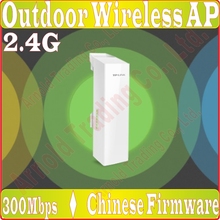 Водонепроницаемый и молниеносный 300 Мбит/с 2,4 ГГц открытый беспроводной AP WiFi AP CPE WIFI ретранслятор WDS мост WISP 24V Пассивный PoE, 9dBi антенна 2024 - купить недорого