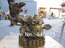 Статуя китайского тибетского дракона Yuanbao, Статуя Дракона, 10 дюймов, wang 000207 2024 - купить недорого