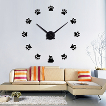 Creative real Diy acrylic mirror wall clock quartz watch still life needle big clocks brief home decor living room stickers 2024 - buy cheap