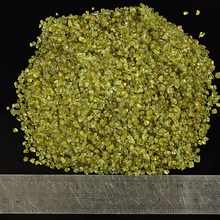 crushed stone 100 gram natural olivine gemstone rock mineral chips stone tumbled  home decor crystal healing reiki 2024 - buy cheap