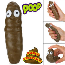 Pinch hard novelty and funny toys Novelty Squeeze Turd Stretchy Poo Stress Relief Squeeze Hand Fidget Toy Prank Poop Toy 20 2024 - buy cheap