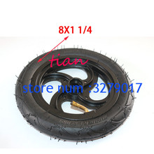 free shipping 8x1 1/4 Pneumatic Wheel Inner Tube 8" Air Wheel Outer Tire 8x1.25Inflatable tyre 2024 - buy cheap