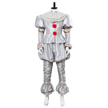 Костюм клоуна для косплея IT 2 Pennywise, костюм стивенна Кинга для Хэллоуина, карнавальный костюм 2024 - купить недорого