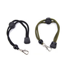 Tactical Military Paracord Strap Lanyard Camping Sports For Flashlight Camera Phone Keys Knife For Outdoor Hiking 2024 - buy cheap