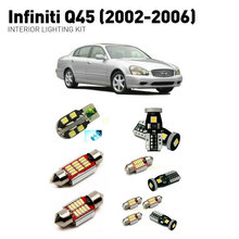 Luces interiores Led para Infiniti q45 2002-2006 16pc luces Led para coches kit de iluminación bulbos automotrices Canbus 2024 - compra barato