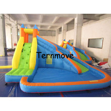 playground house games colorful outdoor Hot-selling indoor large Water slide / commercial inflatable slide 2024 - buy cheap