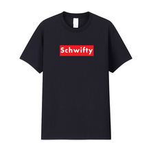 SCHWIFTY-Camiseta de manga corta para hombre, camisa 2019 de algodón, holgada, hip-hop, tops, ropa de marca, novedad de verano 100% 2024 - compra barato