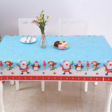 Clean Hearting Tablecloth Rectangular Table Cloth Wedding Party Christmas Decoration Snowman Elk Home Office Gifts Printed 2019 2024 - buy cheap