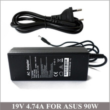19V 4.74A 90W ноутбук адаптер переменного тока зарядное устройство для Caderno Asus X8 серии X82Q X83 X83V X83VB X83VM X83VB-X2 2024 - купить недорого