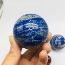 45-50mm Natural Crystal Ball Mineral Lapis Lazuli Healing Sphere Healing Stone Large Crystal DIY Home Decoration Accessory 2024 - buy cheap