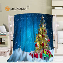 Manta personalizada para árbol de Navidad, manta de franela de tela Falafel de 56x80 pulgadas, 50x60 pulgadas, 40x50 pulgadas, para sofá cama, manta cálida para adultos 2024 - compra barato