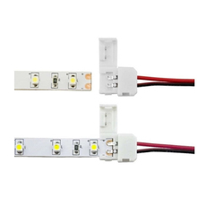 50 Uds 100 Uds Led conector 2Pin 3Pin 4Pin 5Pin Cable conector para mm 8mm 10mm 12mm WS2811 WS2812B 5050 RGB RGBW LED tira de luz 2024 - compra barato