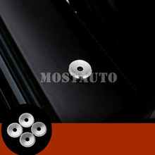 Para porsche cayenne interior pino de bloqueio da porta do carro pinos capa 2011-2017 4 pçs acessórios do carro interior decoração do carro guarnição 2024 - compre barato