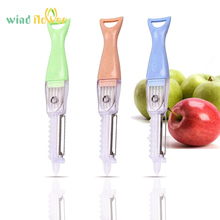 Wind flower Multi-function Paring Knife Four-in-one Fish Scale Scraper Fruit And Vegetable Planer Peeler Grater Kitchen Tools 2024 - buy cheap