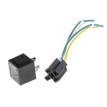 12V 24V 30 40 A Amp 4 Pin 4P Wire 5P 5 pin Automotive Auto Harness Car Relay Switch Socket 2024 - buy cheap