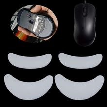 Pés skate para mouse zowie za13, pés skate brancos para mouses gamers 2 drive tigre que deslizam e fazem curvas 2024 - compre barato