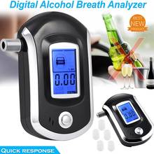 Adeeing Alcohol Breath Tester LCD Breathalyzer Professional Portable Analyzer Detector with 5 Mouthpieces Quick Response r20 2024 - buy cheap