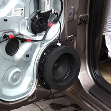 QILEJVS 6,5 Дюймов Кольцо автомобильный динамик бас дверь отделка хлопок звукоизоляция аудио колонки звукоизоляция самоклеющиеся Ring-M15 2024 - купить недорого