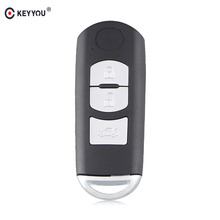 KEYYOU Replacement 3 Button Remote Car Key Shell For Mazda 3 5 6 CX-5 CX-7 CX-9 RX8 Miata MX5 Keyless Entry Key Cover Case 2024 - buy cheap