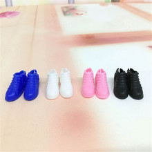 4Pairs Original Doll Shoes Fashion Cute shoes for 1/6  For  Doll Shoes Best Gift Doll Accessories Wholesale 2024 - buy cheap