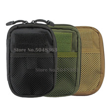 Airsoft Military Molle EDC Pouch Mesh Tools Accessory Pouches Tactical Waist Hunting Bags Outdoor Flashlight Magazine Pocket 2024 - buy cheap