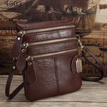 women's soft genuine leather crossbody handbags ,women's handbag shoulder bag zipper travel crossbody bags purses women 2024 - buy cheap