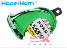 NEW Snail Motorcycle Speaker DC12V 510Hz Euro Motorbike Racing Horn Car Sound Air Horn HT-K012A GREEN 2024 - купить недорого