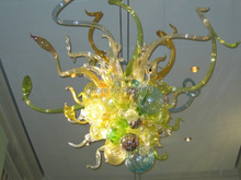Free Shipping Spendid Indoor Colored Traditional Murano Glass Chandelier 2024 - buy cheap