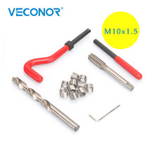 15pcs M10x1.5mm Thread Repair Tool Set Stainless Steel Wire Helical Coil Damaged Thread Insert Combination Garage Hand Tools Kit 2024 - buy cheap