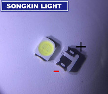 Светодиодная подсветка для телевизора SONGXIN, 100 шт., самая большая скидка на заводе, JUFEI, Samsung, Сеульский lg, 1210, 3528, 2835, 3 в, 1,5 мА, Вт, лм, холодный белый 2024 - купить недорого