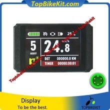 KT LCD8H Meter display with Julei 5pins waterproof connector for ebike KT display meter  KT-LCD8H meter ebike parts display 2024 - buy cheap