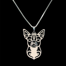 Collar con colgante de Chihuahua para mujer, Gargantilla única de oro romántico, Color plata, colgante de los juegos del sueño, mejores amigas 2024 - compra barato