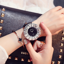 Casual Women's Wrist Watches Damenuhr Ladies Quartz Watch Leather Band Diamond Fashion Crystal Beauty Clock Reloj Mujer Relojes 2024 - buy cheap