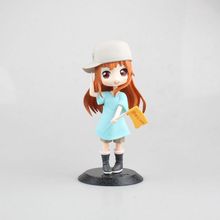 Anime células no trabalho platelet pvc figura de ação collectible modelo boneca brinquedo 16cm 2024 - compre barato