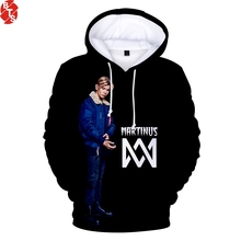 Marcus & Martinus 3D impreso nueva moda sudaderas con capucha mujeres/hombres de manga larga Casual sudaderas con capucha 2018 Venta caliente de moda sudaderas con capucha 2024 - compra barato