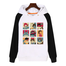 FOR Totoro Princess Mononoke Spirited Away Hoodies men women Sweatshirts Streetwear Hoody Tracksuit GA728 2024 - buy cheap