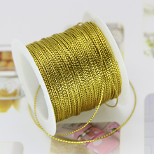Red Gold String For Trademark Jewelry Bracelet Twine Tag Tassel Making Crafts Gift Thread For Wedding Christmas 20M 1Mm Rope 2024 - buy cheap