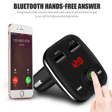 CARPRIE Car Kit Handsfree Wireless Bluetooth FM Transmitter LCD MP3 Player USB Charger 2.1A Car Accessories Handsfree Jly12 2024 - buy cheap