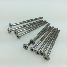 STARPAD-piezas de reparación de automóviles, tornillos de acero inoxidable de 4,8x80mm, tornillos de rosca cruzada, 10 Uds. 2024 - compra barato