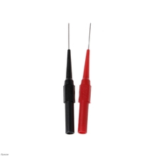 1 Pair 4mm 30V-60V Insulation Piercing Needle Non-destructive Test Probes Tool Red/Black Damom 2024 - buy cheap