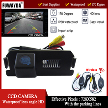 Fuwayda-câmera de estacionamento para autos, acessórios automotivos, sem fio, para hyundai genesis i30 potência coupe tiburon kia soul 2024 - compre barato