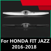 For HONDA FIT JAZZ 2016-2018 Rear Trunk Tailgate Trim Door Molding Boot Garnish Bezel Cover Exterior decoration Auto Accessories 2024 - buy cheap