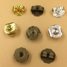 Pendiente de cobre y Metal para mujer, 100 Uds., 9mm, Color bronce antiguo, dorado/plateado 2024 - compra barato