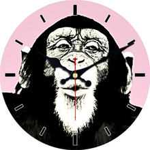 Shabby Chic,Monkey Wall Clocks,Vintage Wall Clock,Wall Watches Home Decor,Large Wall Clock Animal Design 2024 - buy cheap